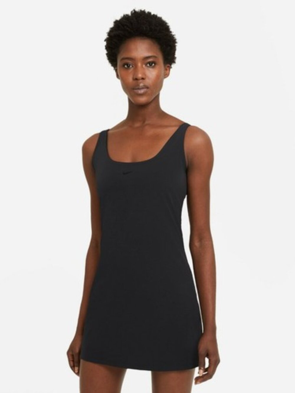 Nike Womens Small Black Bliss Luxe Athletic Training Dress DA0155